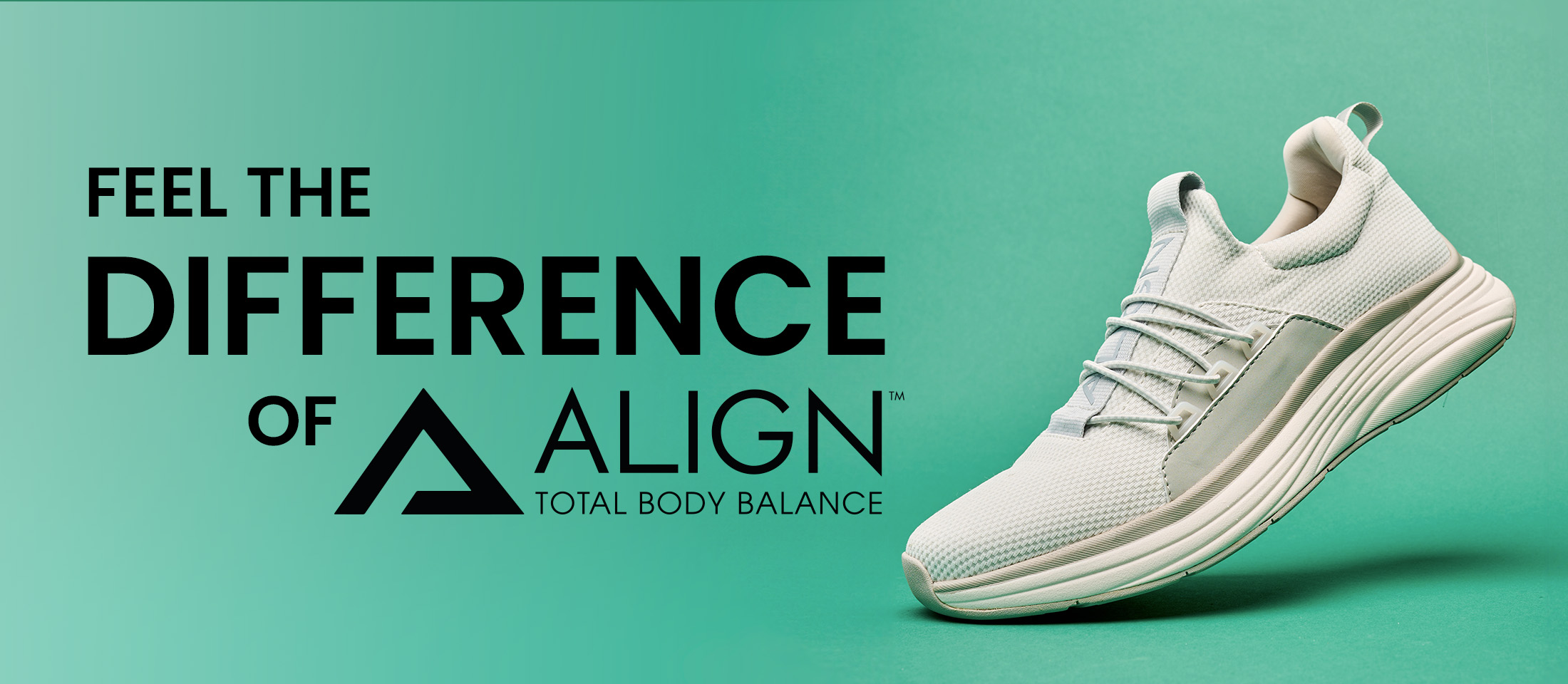 Feel the difference of Align total body balance. Theora in white.