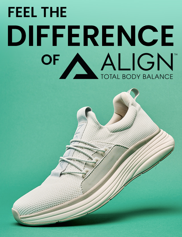 Feel the difference of Align total body balance. Theora in white.